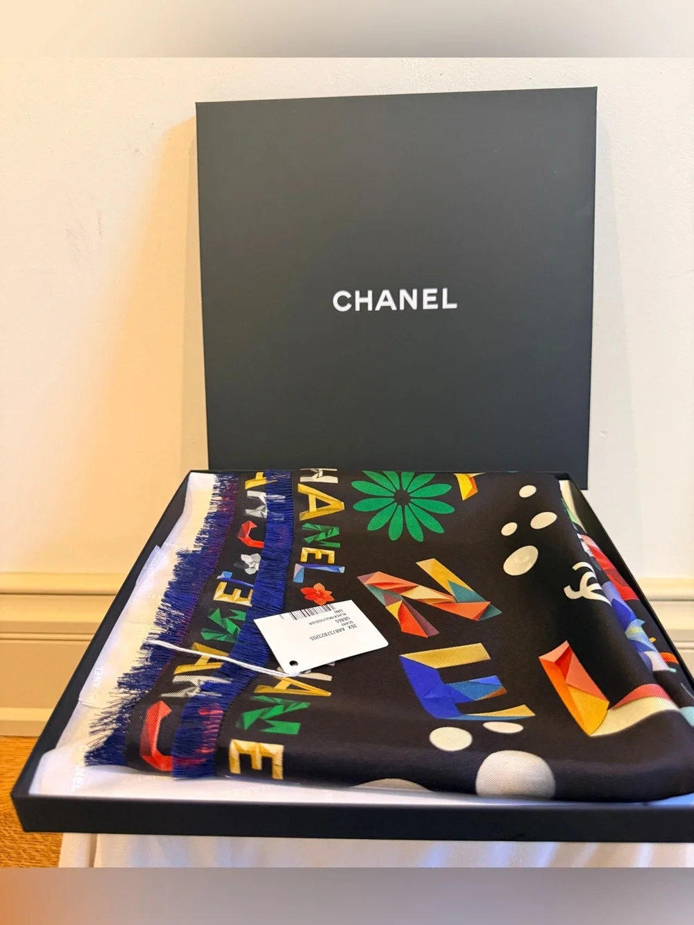 CHANEL Silk Neckerchief